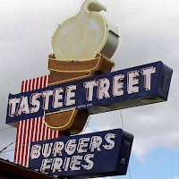 Prineville Tastee Treet Burgers Fries Ice Cream